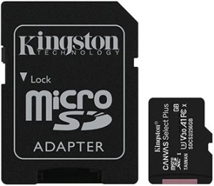 SDCS2/64GB - Kingston Canvas Select Plus 64GB - Carte microSDXC (Class 10 UHS-I)