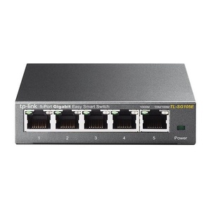 TL-SG105E - TP-Link TL-SG105E - Switch 5 ports Gigabit