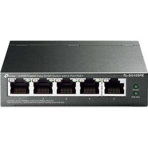 TL-SG105PE - TP-Link TL-SG105PE - Switch PoE+ 5 ports Gigabit